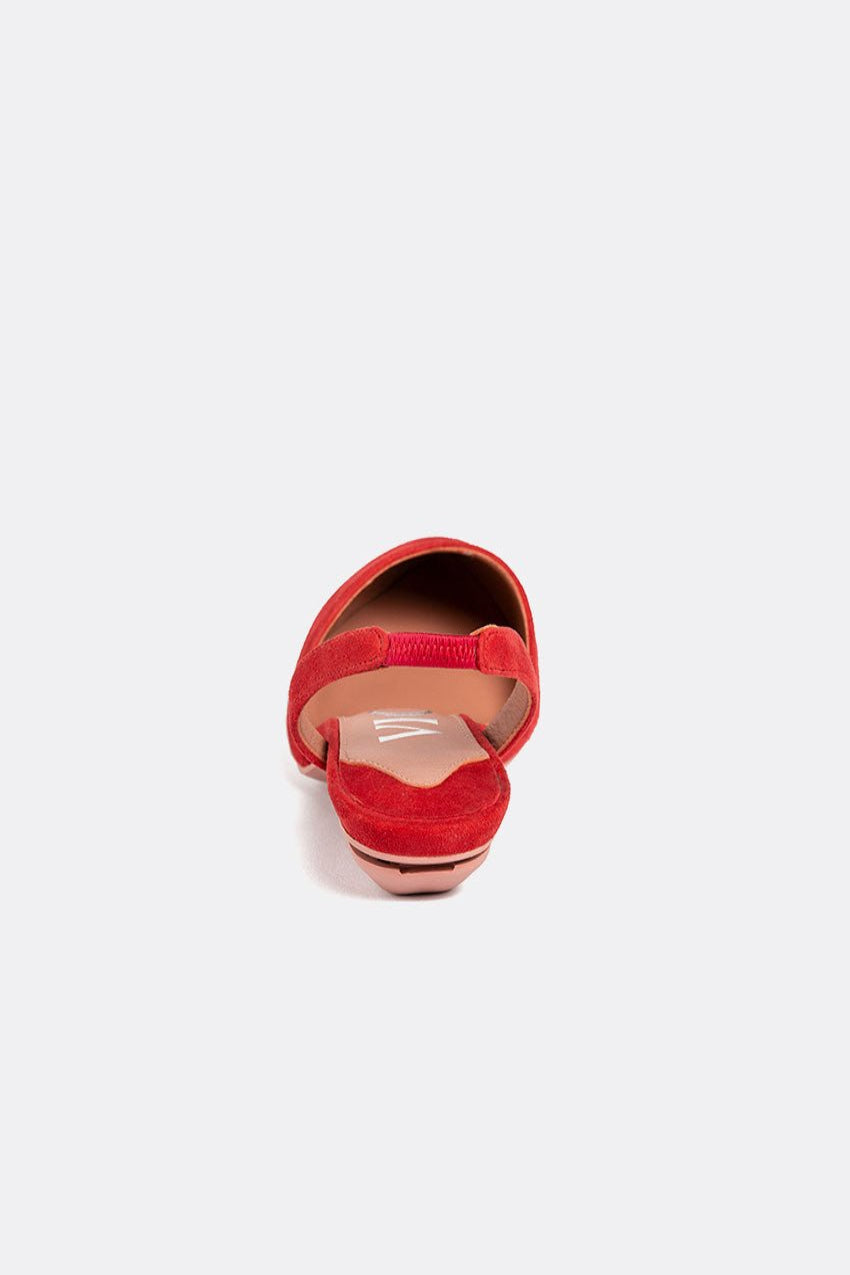 Talon de tous les jours en rouge