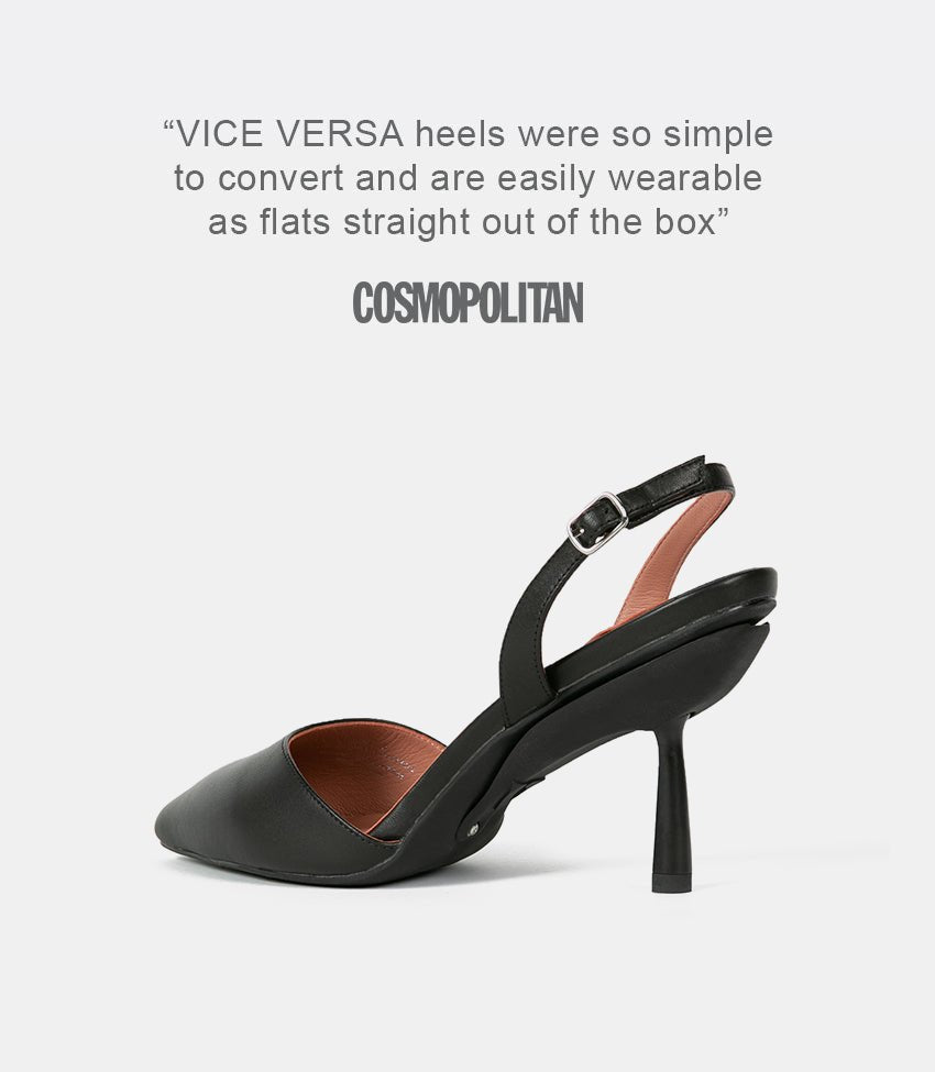 Escarpins de tous les jours en cuir noir