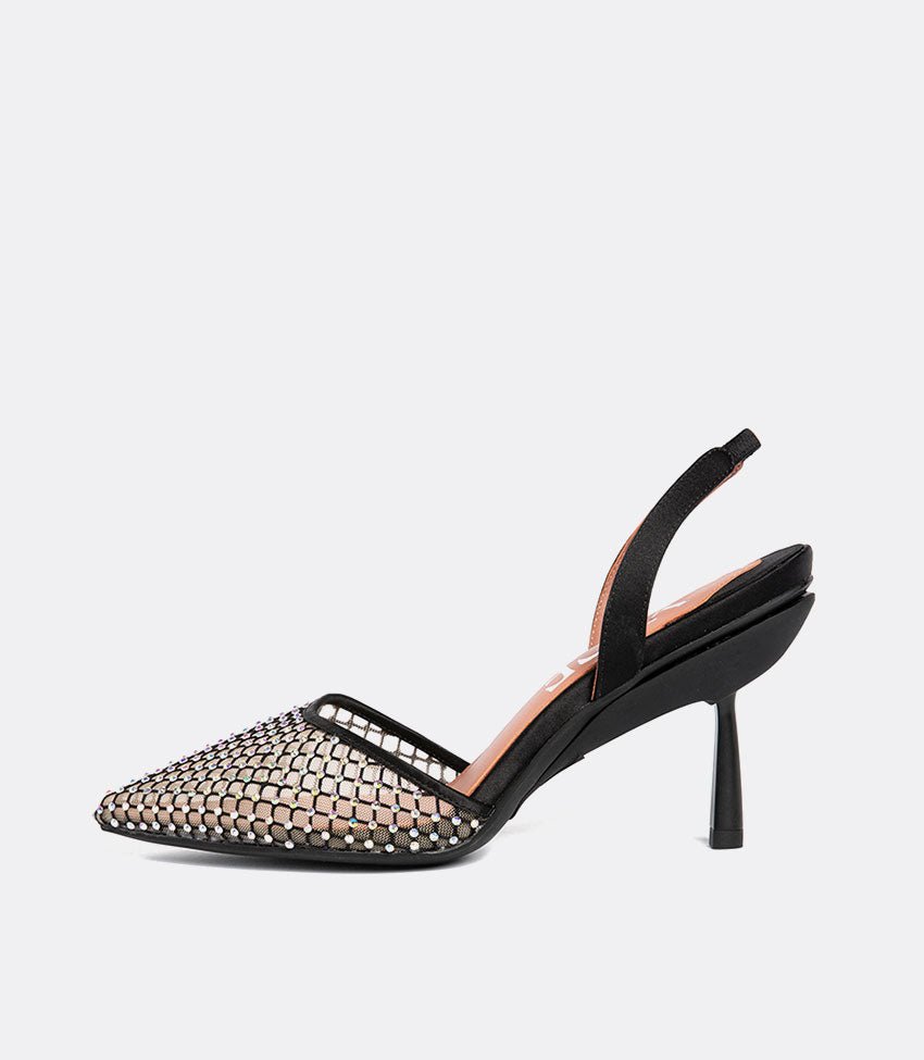 Escarpins de tous les jours en maille cristal