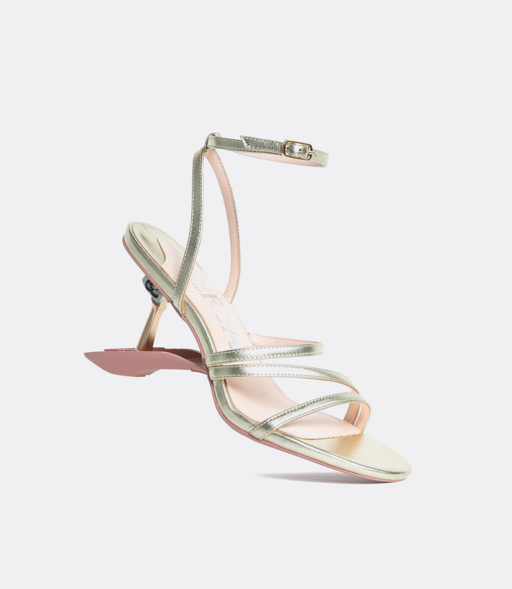 Sandales Vine en or clair