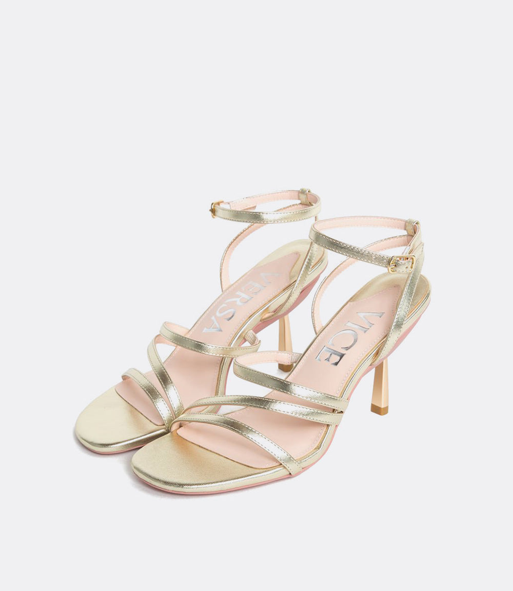 Sandales Vine en or clair