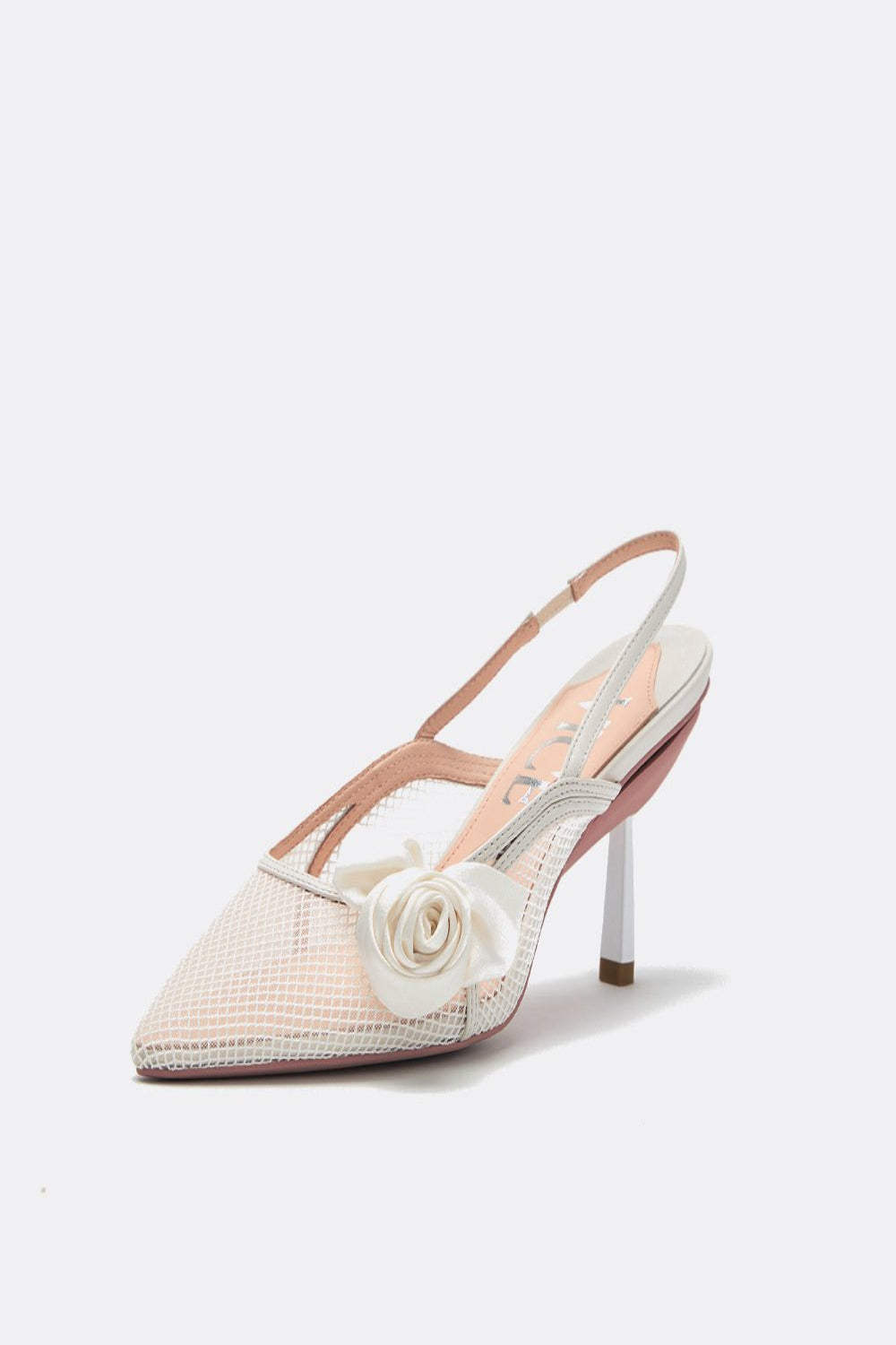 Escarpins Blossom en blanc
