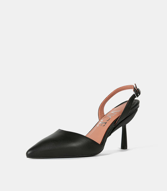 Escarpins de tous les jours en cuir noir