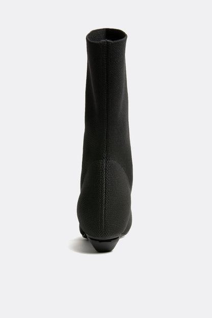 Bottes tricotées noires