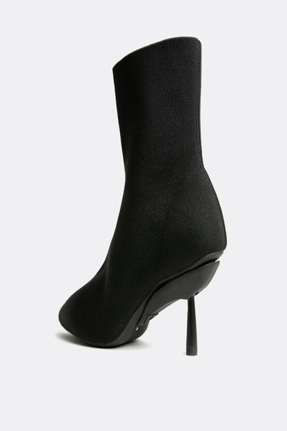 Bottes tricotées noires