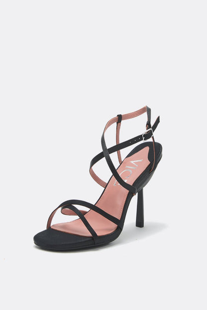 Sandales à lanières noires