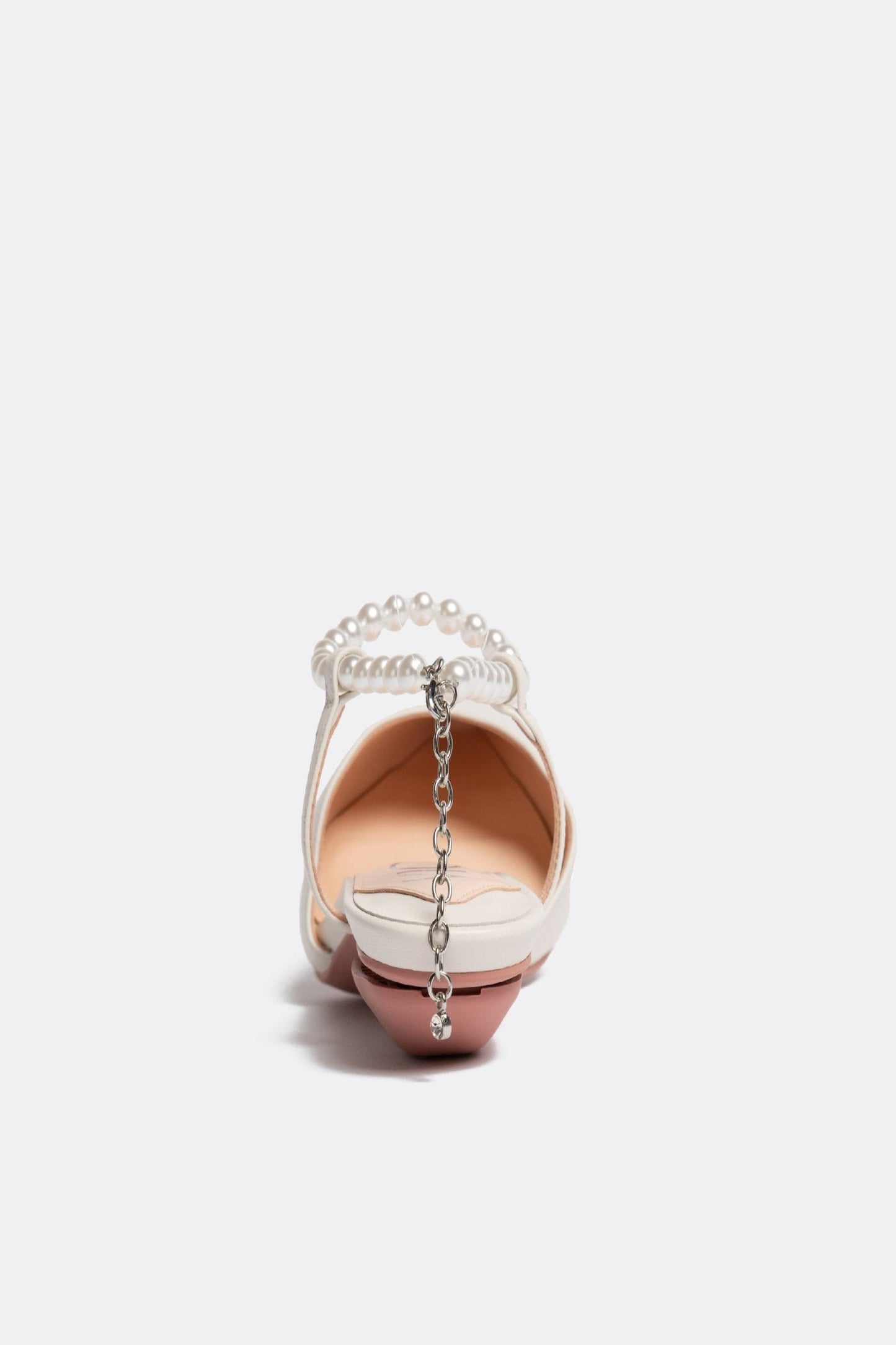 Escarpins Publicist en blanc perle