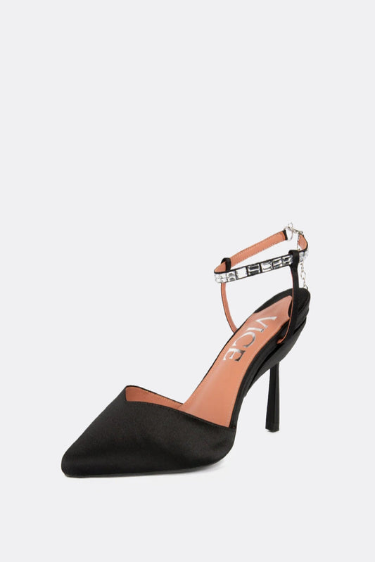 Escarpins Publicist en cristal noir