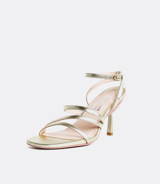 Sandales Vine en or clair
